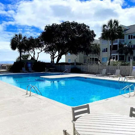 Port O' Call C302 - Iop Island Retreat! Treetop Oceanview! Isle of Palms Exterior photo